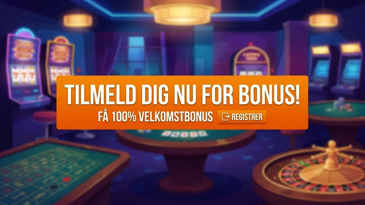 Registrér med bonus